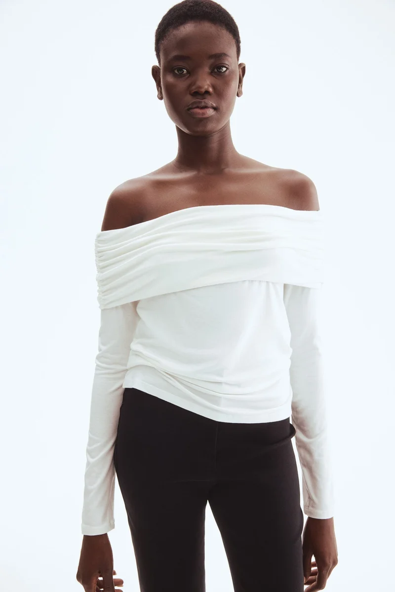 H&M Off-the-shoulder top
